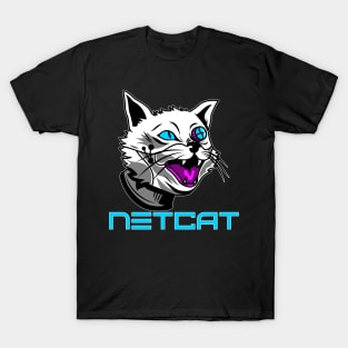 Cyber Security - Hacker - NetCat - Network Utility  V3 T-Shirt